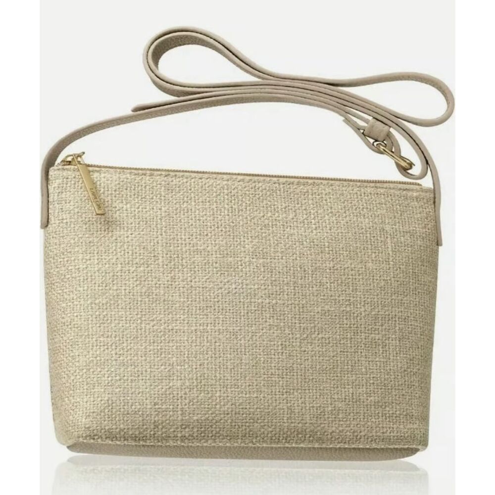 Lancome Cream Crossbody Bag